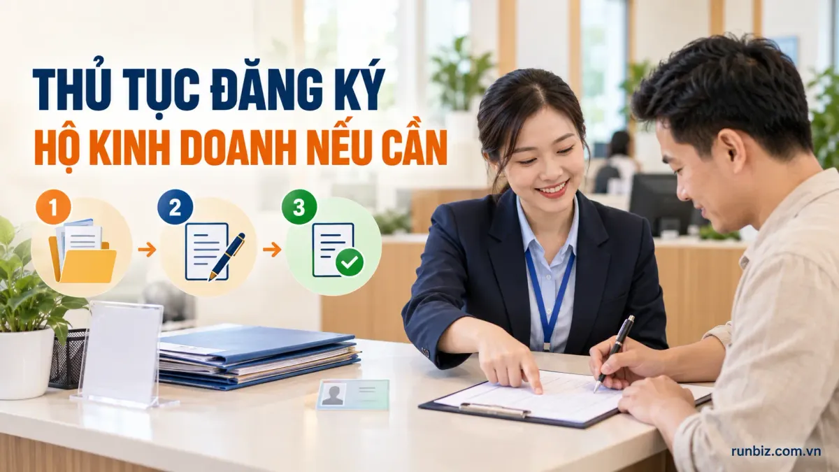 Buôn bán nhỏ lẻ có cần đăng ký hộ kinh doanh