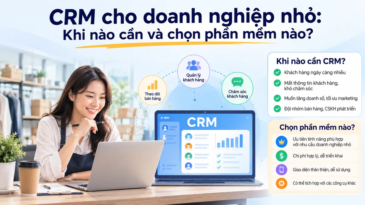 CRM cho doanh nghiệp nhỏ
